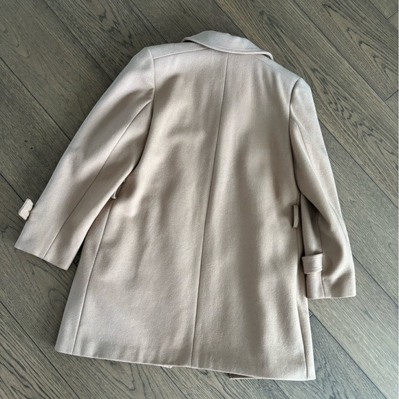 Vintage Wool tan coat - Picture 13 of 14